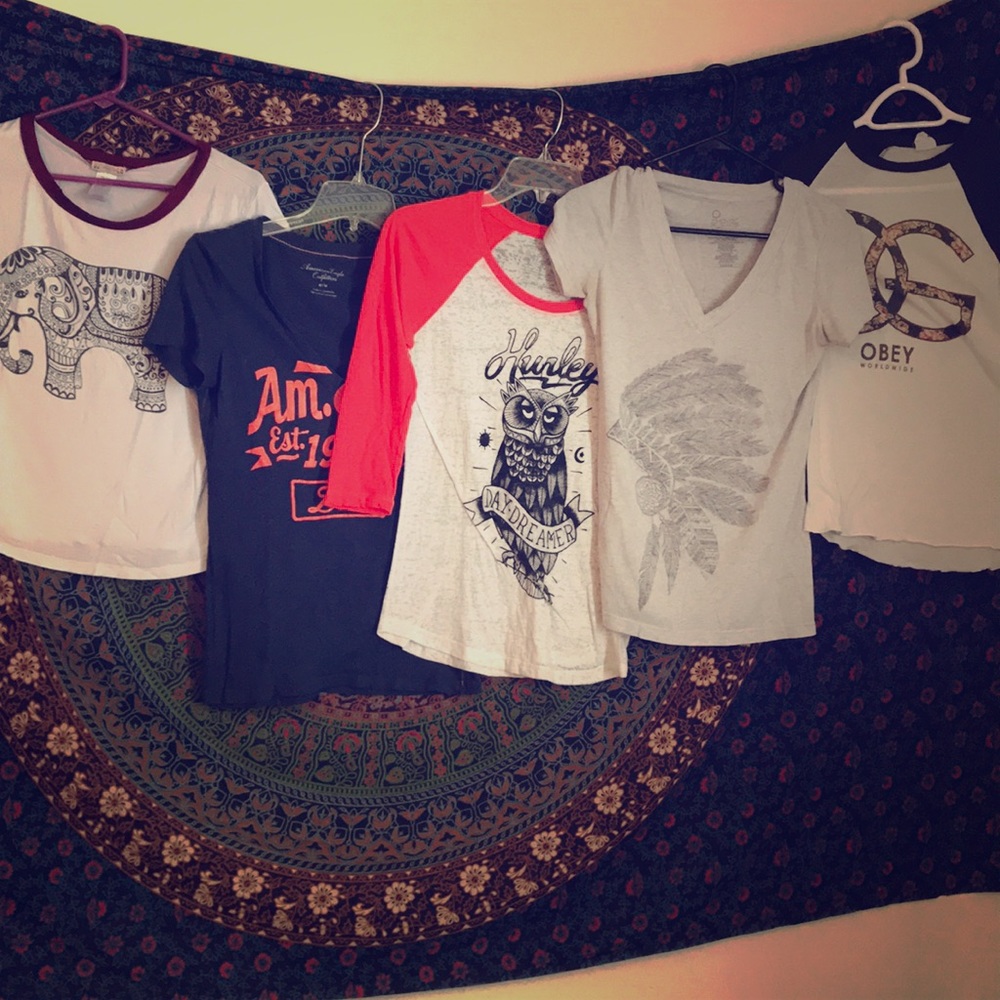 Graphic tees
